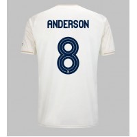Stroje piłkarskie Nottingham Forest Elliot Anderson #8 Koszulka Wyjazdowej 2025-26 Krótki Rękaw